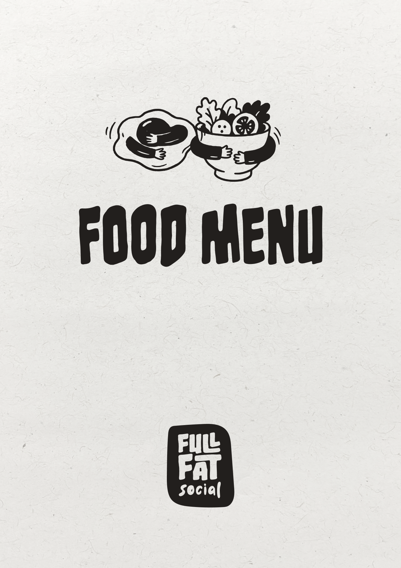 Food Menu Cover